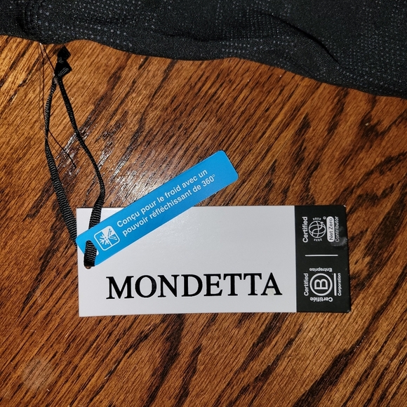 NWT Mondetta Fleece Lined Reflective Black Camo Leggings - Picture 4 of 9